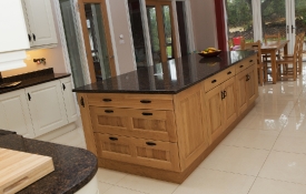 Solid Oak Raised Panel Kitchen